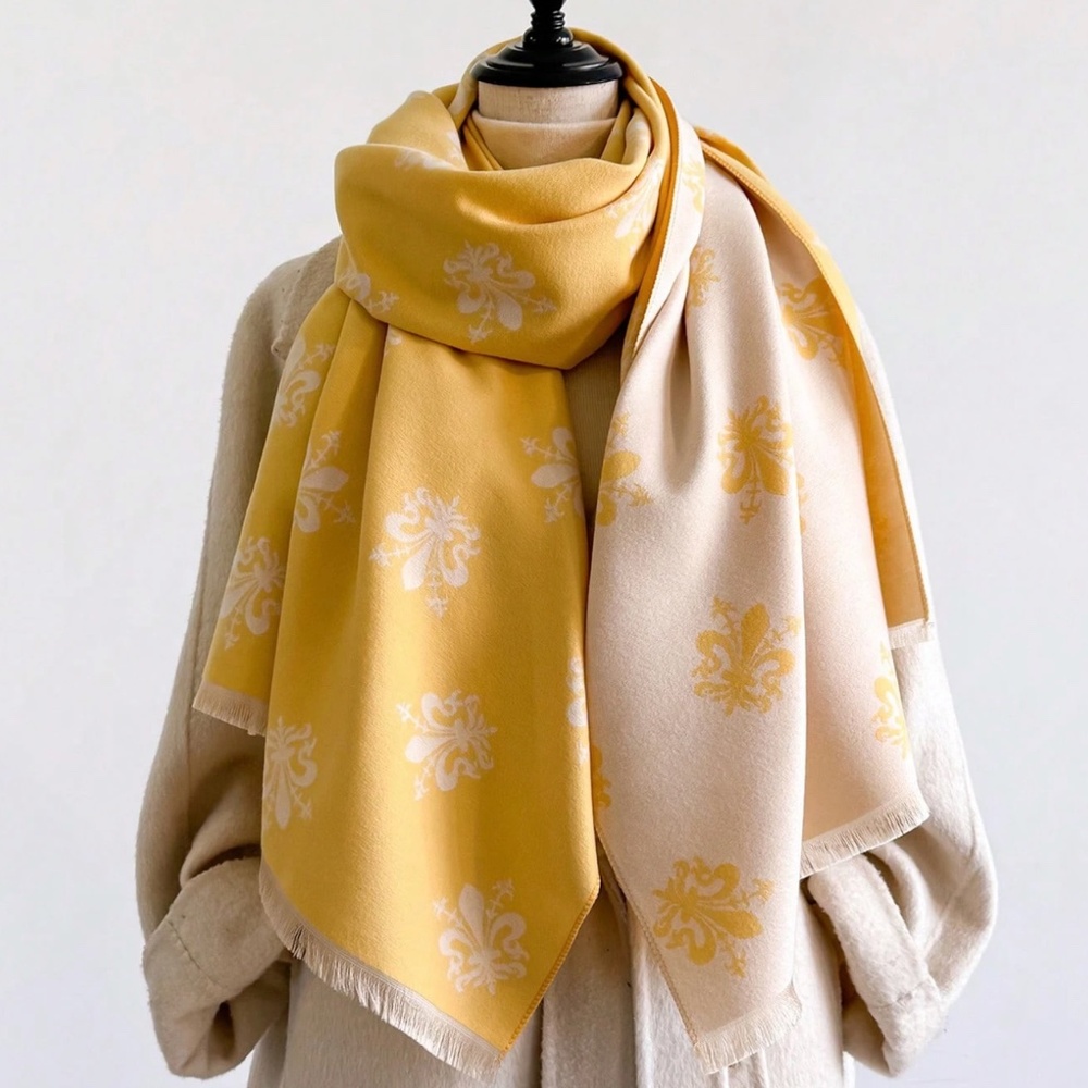 Luxury Soft Blanket Scarf Wraps - Cashmere Fall/Winter Scarf - Oversized Scarf